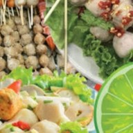 ยำเสียบไม้ น้ำจิ้มรสเด็ด (มะนาวเเท้)