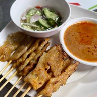 เมนูของร้าน นายตี๋ลูกชิ้นปลากราย 3 รส ทอดมันปลากราย สวรรค์วิถี