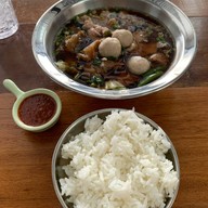 เมนูของร้าน ร้าน บ่ะ-หมี่แค้นคอ (เส้นคลุกแห้ง)