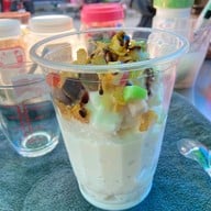 สถานีมีนม นํ้าปั่น ปังเย็น ปังปิ้ง ชา/กาแฟ บ้านบึง