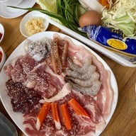 เมนูของร้าน หญิงใหญ่ หมูกระทะ