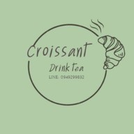 Croissant & drink tea
