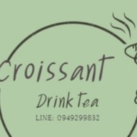 Croissant & drink tea