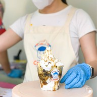 เครปไอติม ( ice skate’s Crepe ) หลังมอชอ