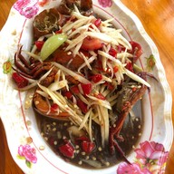 เมนูของร้าน แว้ส้มตำ