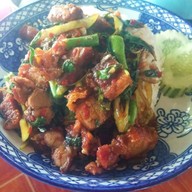 เมนูของร้าน ร้านอาหารตามสั่ง+ข้าวเปียกเส้น