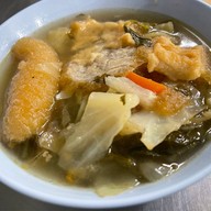 เมนูของร้าน ข้าวต้มโกป้อมหล่อโรง -