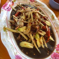 เมนูของร้าน แว้ส้มตำ