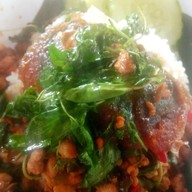 เมนูของร้าน ร้านอาหารตามสั่ง+ข้าวเปียกเส้น