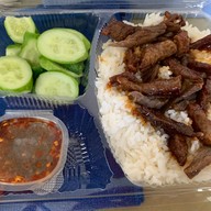 เมนูของร้าน เนื้อนัวเนีย บ้านสวน ชลบุรี