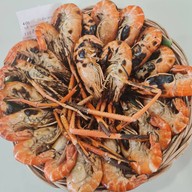 กุ้งเผา สะใภ้ริมน้ำ ตลาดกลางอยุธยา