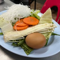 เมนูของร้าน สาริสาหมูย่างเกาหลี