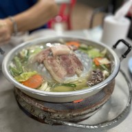 เมนูของร้าน สาริสาหมูย่างเกาหลี