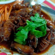 เมนูของร้าน O.X. Seafood ปากน้ำปราณ