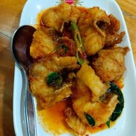 เมนูของร้าน O.X. Seafood ปากน้ำปราณ