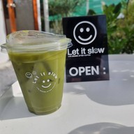 เมนูของร้าน Let it slow Coffee & Roaster ศรีราชา วัดวังหิน
