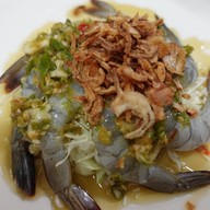 เมนูของร้าน ขายกุ้งแช่น้ำปลา