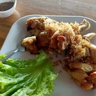 เมนูของร้าน บ้านก้องครัวริมน้ำ