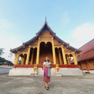 บรรยากาศ Vat Sensoukharam