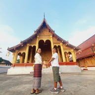 บรรยากาศ Vat Sensoukharam