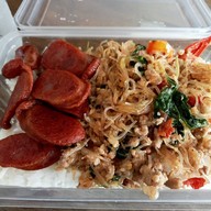 เมนูของร้าน บ้านข้าวแกงป้าแดง
