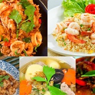 กระเพราร้อยรสตามสั่งอาหารป่า