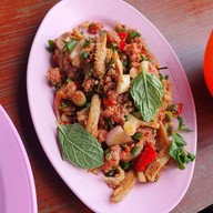 เมนูของร้าน สีก้อยฟ้าว หนองใหญ่