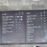 เมนู Inthanin Coffee ท่าใหม่ 2