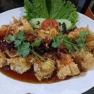 เมนูของร้าน บ้านเลาฯเตาดิน
