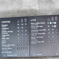 เมนู Inthanin Coffee ท่าใหม่ 2