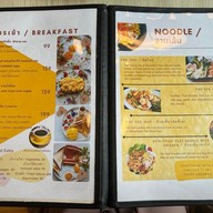 เมนู Tim's Cafe