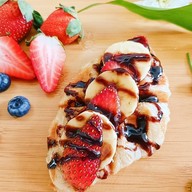 เมนูของร้าน ครอฟเฟิล วาฟเฟิล ไส้ทะลัก