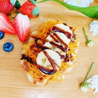 เมนูของร้าน ครอฟเฟิล วาฟเฟิล ไส้ทะลัก