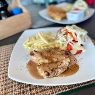 เมนูของร้าน เฮือนสเต๊กคาเฟ่