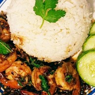 กระเพราหลังวัด byน้องฟูจิ