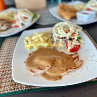 เมนูของร้าน เฮือนสเต๊กคาเฟ่