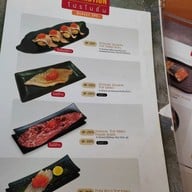 เมนู Aroi Sushi Thru Thonglor ถนนเพชรบุรีตัดใหม่