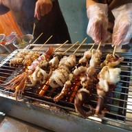 Happiness Cafe  หม่าล่า ทะเลดอง กุ้งแช่น้ำปลา Steak Pizza แบริ่ง 35/1