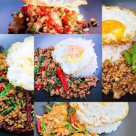 กะเพราXข้าวมันไก่ แม่คำปอง ซีเจมอล