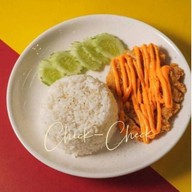 เมนูของร้าน นมสด ปังปิ้ง ผลไม้ปั่น ตลาดกันเอง