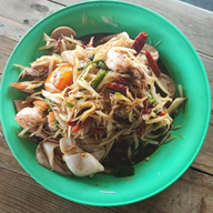 เมนูของร้าน ลาบอุบล&จิ้มจุ่ม (สาย5) ข้างปั๊มแก๊ส