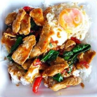เมนูของร้าน ครัวโชคดี อาหารตามสั่ง อาหารป่า 27/176 หมู่บ้านงามเจริญ2 ม.6 ต.หนองปรือ อ.บางละมุง จ.ชลบุรี 20150