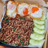 เมนูของร้าน ครัวโชคดี อาหารตามสั่ง อาหารป่า 27/176 หมู่บ้านงามเจริญ2 ม.6 ต.หนองปรือ อ.บางละมุง จ.ชลบุรี 20150