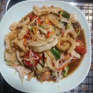 เมนูของร้าน ส้มตำเจ๊หมูตามสั่ง
