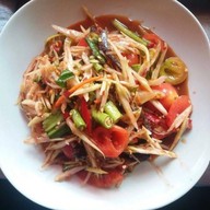 เมนูของร้าน ส้มตำเจ๊หมูตามสั่ง