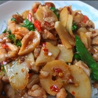 เมนูของร้าน อร่อยหลังบ้าน