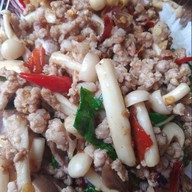 เมนูของร้าน อร่อยหลังบ้าน