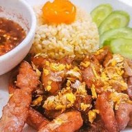 เมนูของร้าน เปิดแล้วจ้า Pork Pork ข้าวหมูทอด สาขา 1 จอมทอง