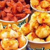 ลูกชิ้นปลาระเบิดไจแอ้น วัดสามกอ