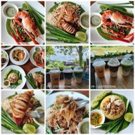 BUA Riverside ผัดไทย กุ้งแม่น้ำเผา